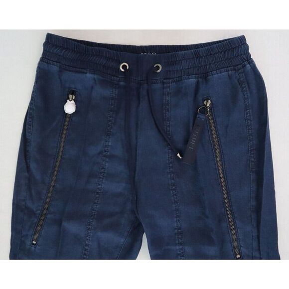 MAC Jeans Women's Sz 36/OL Blue Future Worker Casual Loose Fit Stretch Pants - Picture 4 of 11